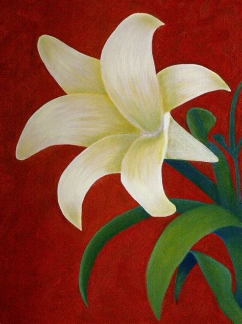 40 Beautiful Paintings Of Flowers Bored Art