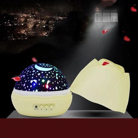 Novelty Night Light Children Baby Sleep Romantic Light Projector Lamp