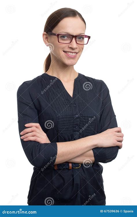 Nerd Woman Stock Photo Image Of Facial Happiness Expression 67539636