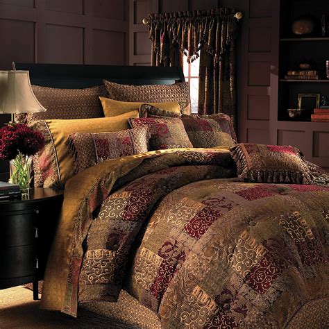 Buy Croscill Galleria 4 Piece King Comforter Set Red Online In Turkey B0017373ao