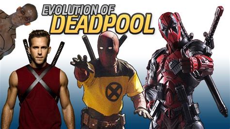Evolution Of Live Action Deadpool Every Ryan Reynolds Version Youtube