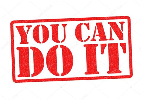 You Can Do It — Stock Photo © Chrisdorney 27516625