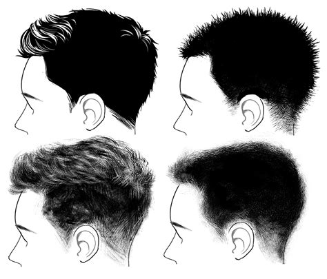 Short Hair Drawing Reference How To Draw To Draw And Draw On