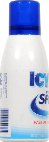 Icy Hot Medicated Spray Maximum Strength Pain Relief Spray 4 Oz Fred