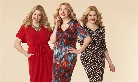Finally Fab Fashion For Fuller Figures Four Colourful Plus Size