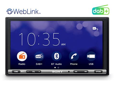 Sony Xav 3550ant 7 Display Weblink 20 Dab Tuner Touchscreen Dab