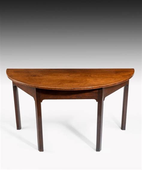 Pair Of Georgian Mahogany Console Tables Bada