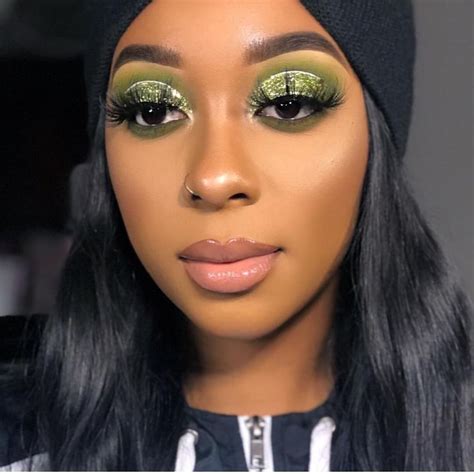 Melanin Beauties Unite 👸🏽👸🏾👸🏿 On Instagram “jasdejanae 🍀🦚” Makeup