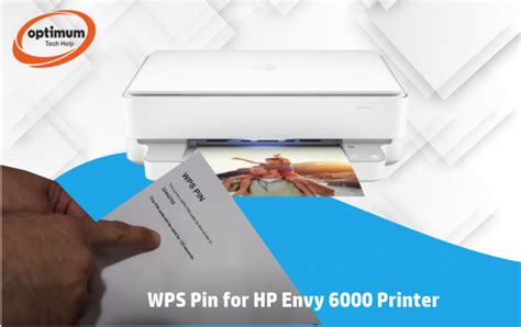Solved Where To Find Wps Pin On Hp Envy 6000 Printer