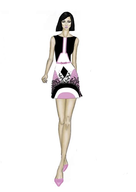 Fashion Illustration Elie Saab Dress Elie Saab Dress Illustration