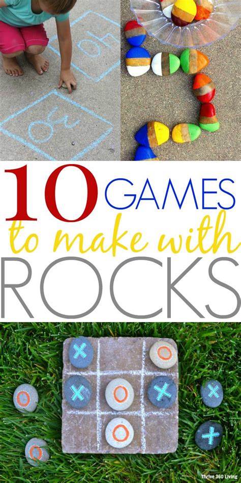 10 Diy Outdoor Games To Make With Rocks Artful Parent