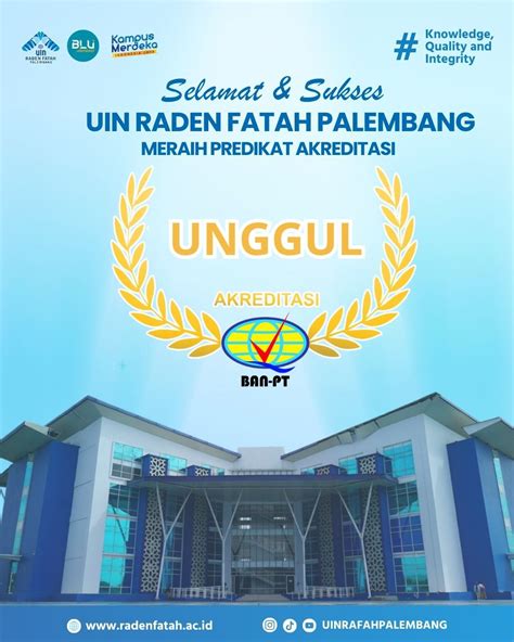 Mendapatkan Akreditasi Ban Pt Unggul Uin Raden Fatah Bersiap Menuju