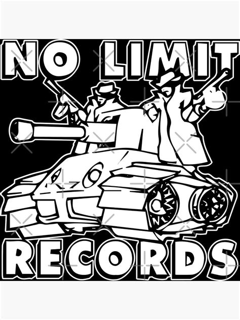 No Limit Hip Hop Logo Poster For Sale By Sutimo Redbubble
