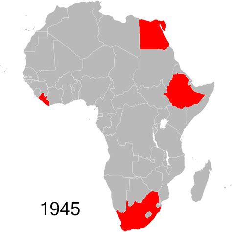 African Countries By Un Membership Year Oc  750x750  On Imgur