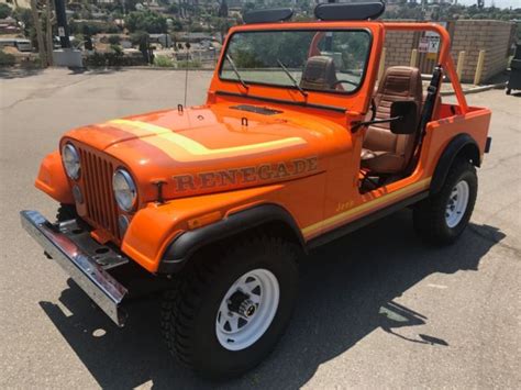 1984 Jeep Cj7 Renegade 4x4 Free Shipping With Buy It Now For Sale In