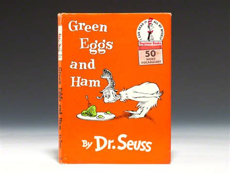 green eggs and ham first edition dr seuss bauman rare books