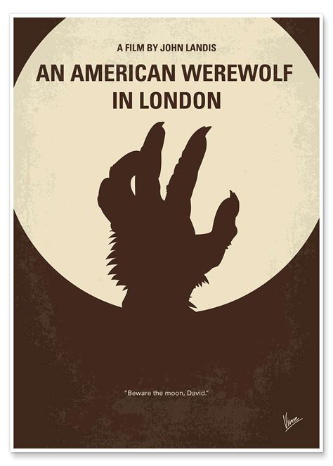 an american werewolf in london print by chungkong posterlounge