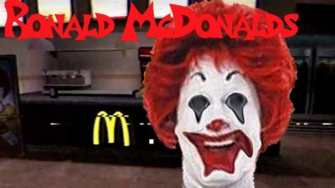 I Will Never Go To Mcdonalds Again At Night Ronald Mcdonalds Youtube
