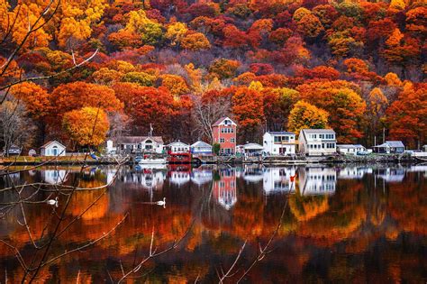 Autumn Reflections Shelton Connecticut By Jason Hagani On 500px