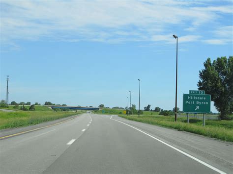 Illinois Interstate 88 Eastbound Cross Country Roads