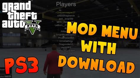 The game is designed with the addition of numerous features and interesting elements. Gta 5 Mod Menu PS3 Free Download With Usb/No JB #Part 2 (NL) - YouTube