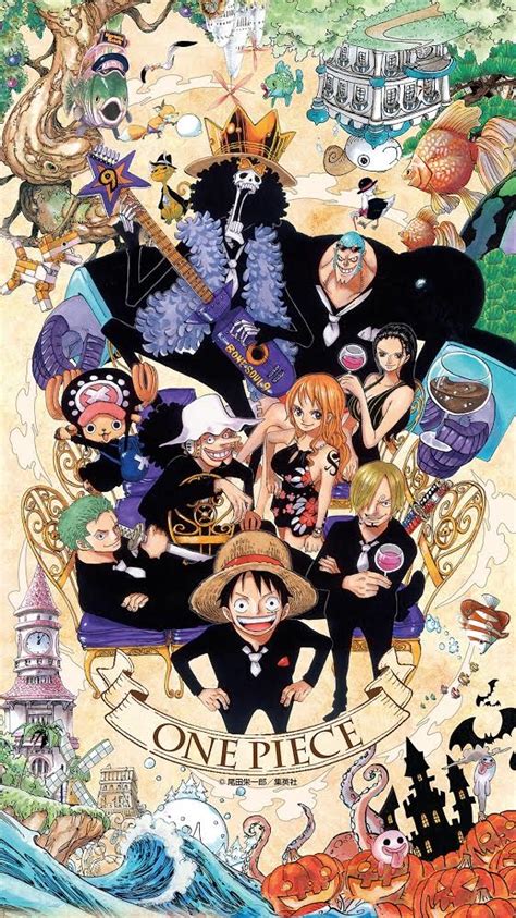 Oda Eiichirou Brook One Piece Franky One Piece Going Merry