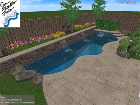 This article will discuss some of the common when considering which type of pool and pool design is best for your small backyard, there really isn't a strong advantage one way or the other, assuming. Swimming Pool Design - lots of different layouts - Jim ...