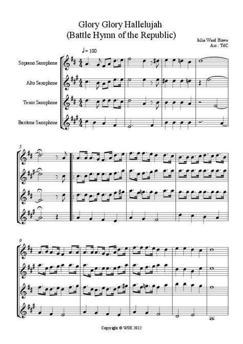 Glory Glory Hallelujah Download Sheet Music Pdf File Sheet Music