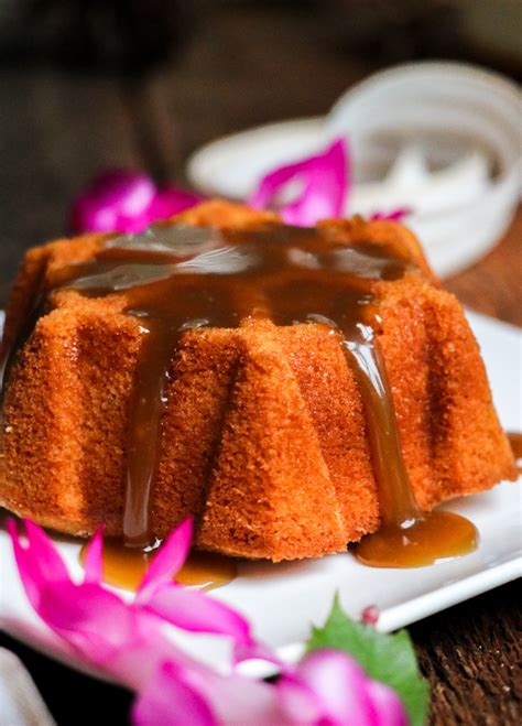 Creme Sherry Bundt Cake With Warm Salted Butterscotch