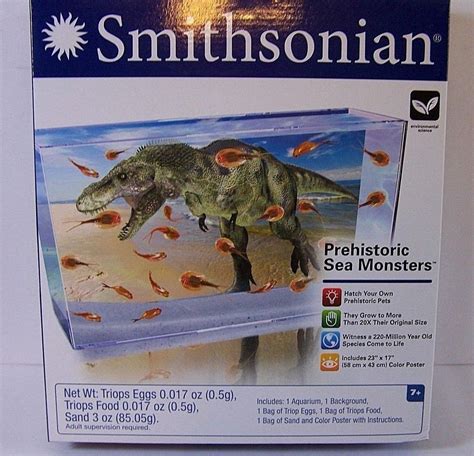 Smithsonian Prehistoric Sea Monsters Educational Science Childrens