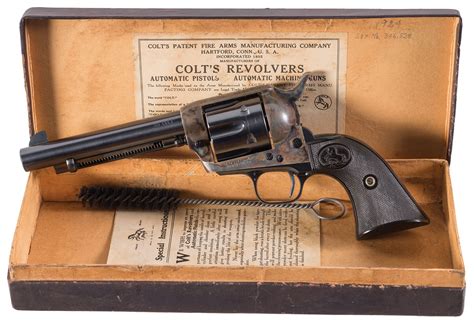 1st Gen Colt Single Action Army Revolver With Original Box