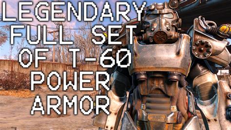 Fallout 76 T60 Power Armor Mods Herefup