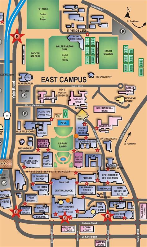 Phsc East Campus Map