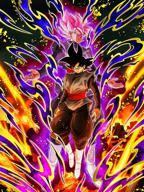 Goku black, sometimes known as black or zamasu, is a saiyan character from dragon ball super. DOKKAN BATTLE | TRANSFORMING GOKU BLACK ART & S/A ...