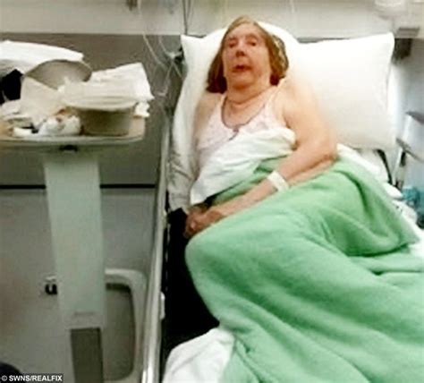 Shocking Video Shows 76 Year Old Gran Forced To Sleep On Chairs Pushed