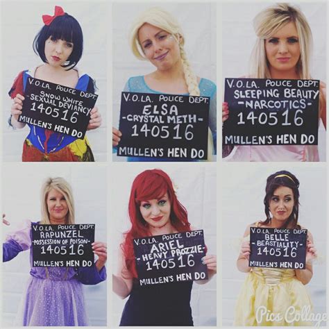 Princess Mugshots Costume Uk