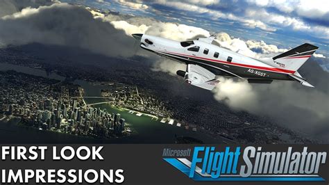 Microsoft Flight Simulator 2020 First Look And My Impressions Youtube