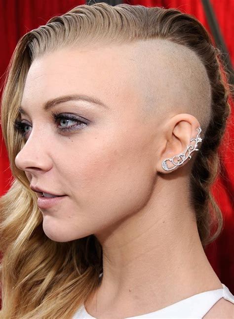 25 Women S Half Shaved Head Hairstyles Hairstyle Catalog