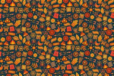 Download Wallpaper 6000x4000 Pattern Symbols Ethnic