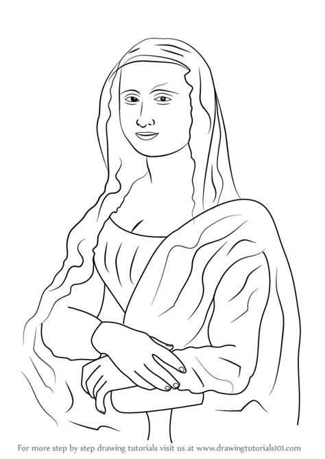 Mona Lisa Outline Image Search Results In 2023 Drawings Da Vinci
