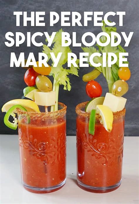 Do You Love Your Bloody Mary Recipe Spicy This Bloody Mary Recipe Mix