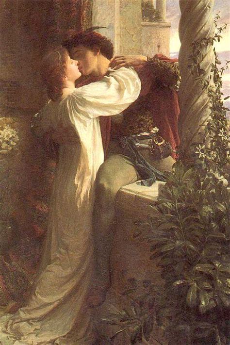 Romeo And Juliet Sir Frank Dicksee Open Picture Usa Oil Painting Reproductions