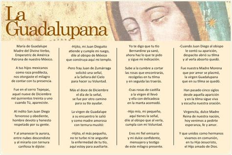 La Guadalupana Poema Virgen Peregrina De La Familia