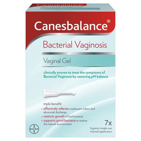 Canesten Canesbalance Bacterial Vaginosis Vaginal Gel Ocado