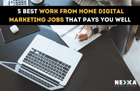 Best Work From Home Digital Marketing Jobs For A Head Start