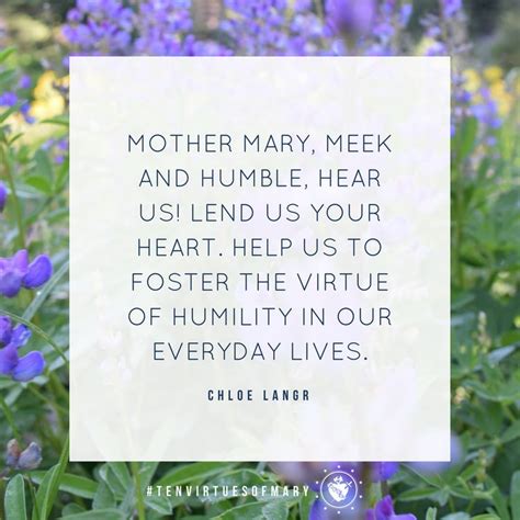 Marian Virtues Series Ten Virtues Of Mary Profound Humility Saint