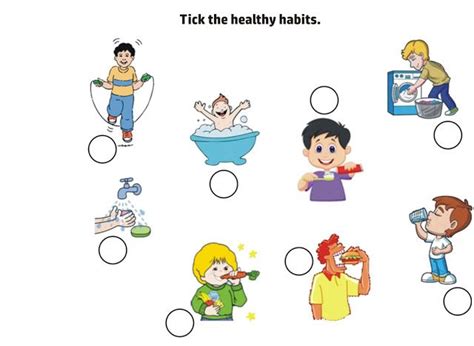 Healthy Habits For Kindergarten Worksheets Vjp H5pzq0bzsm Dancer4evaaa
