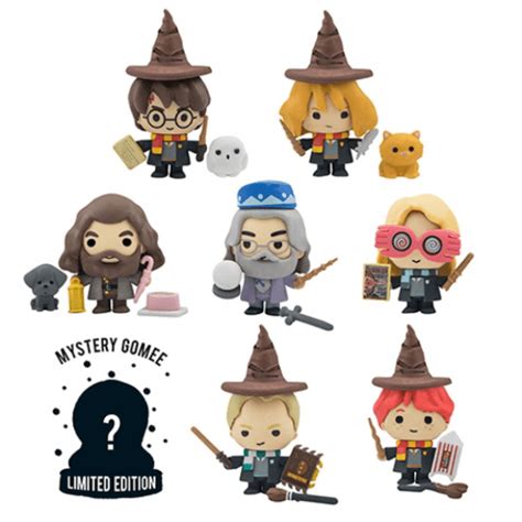 Harry Potter Mystery Eraser Sets Quizzic Alley Licensed Harry