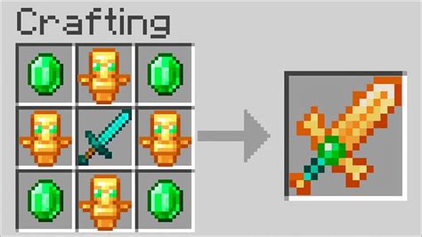 Minecraft Crafting The Strangest Swords In Minecraft Testing The