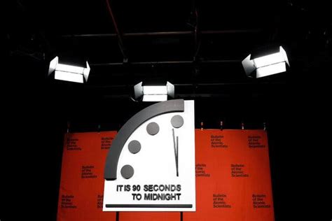 Doomsday Clock Moves Closer To Midnight Than Ever The New York Times